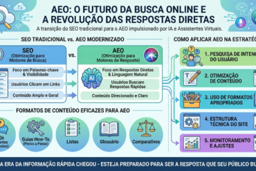 O que muda do SEO para AEO: entenda a nova era da otimização de conteúdo